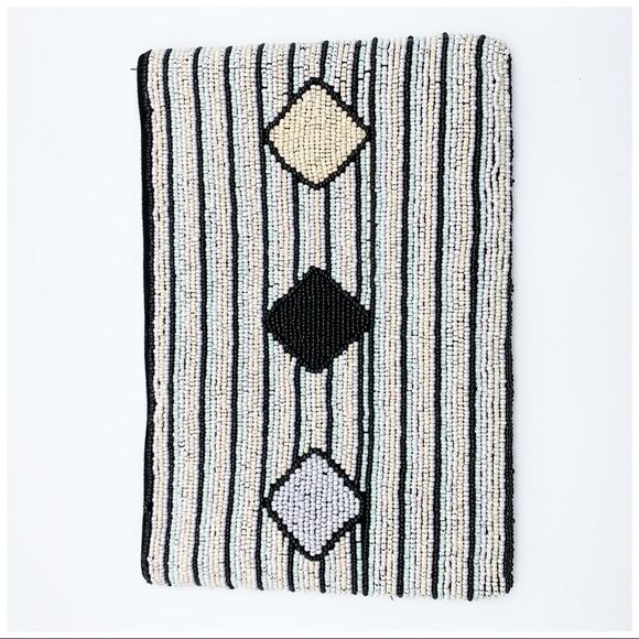 Rainbowlink Beaded Slip on Reader Case Clutch Make-Up Bag‎ - Picture 2 of 12